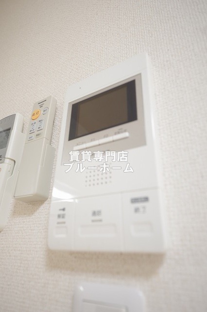 セキュリティ　TVモニター付きで防犯対策バッチリです！