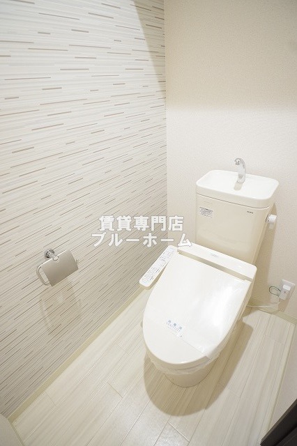 トイレ　温水洗浄便座です！