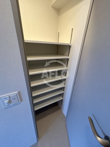 収納　ジオエント梅田北リバーフロント　シューズクローゼット