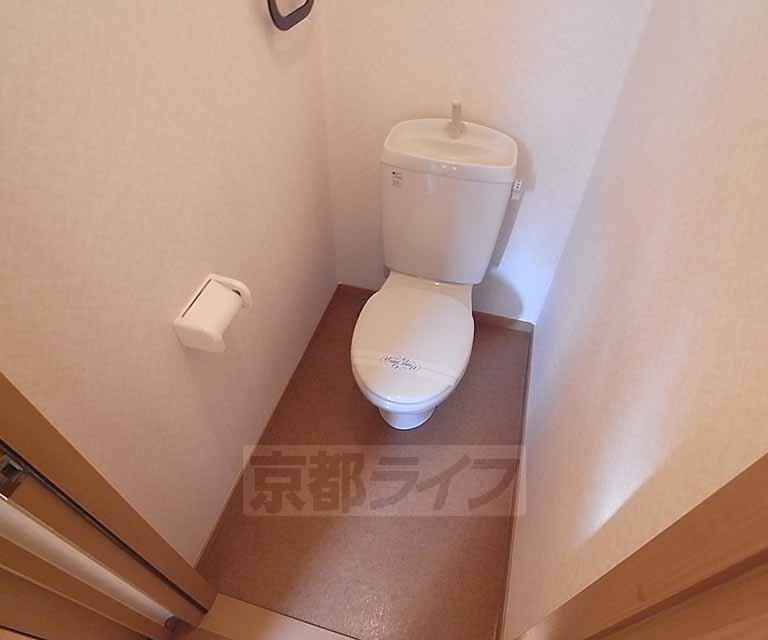 トイレ　ゆったりとしたトイレ。