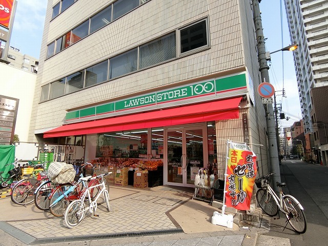 コンビニ　ローソンストア100西区新町店（コンビニ）まで327m