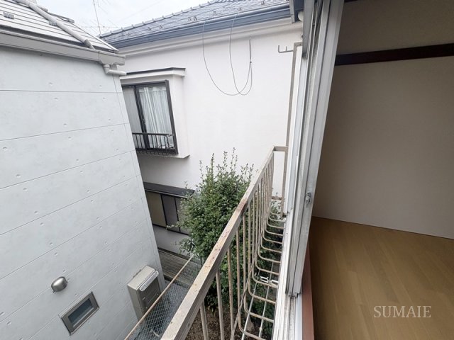バルコニー　洗濯物干し☆