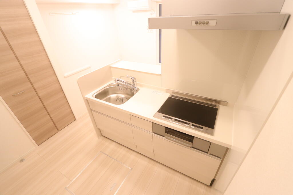 キッチン　※建築中の為、同タイプ完成イメージを使用