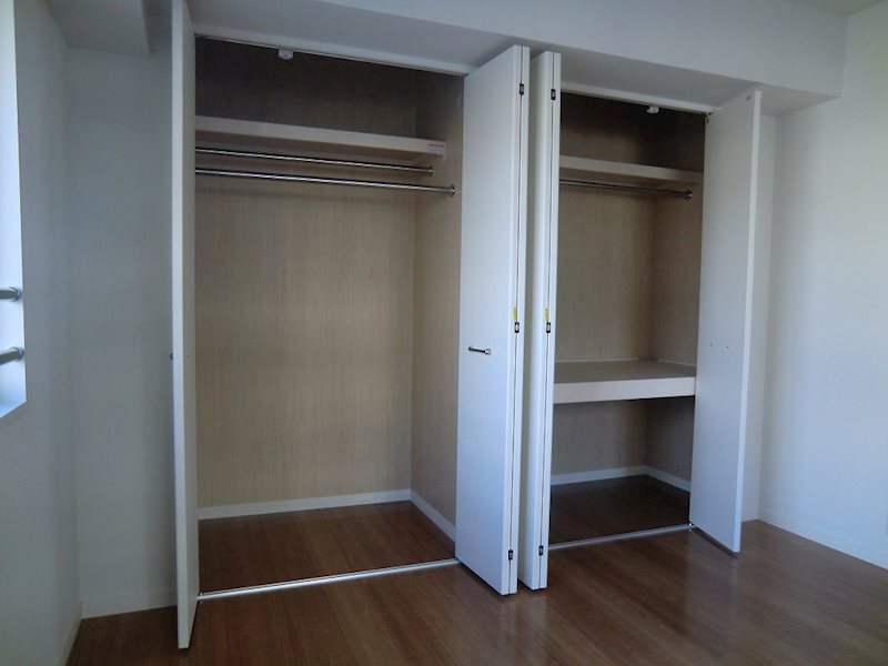 収納　各部屋に大型のクローゼットがあります。