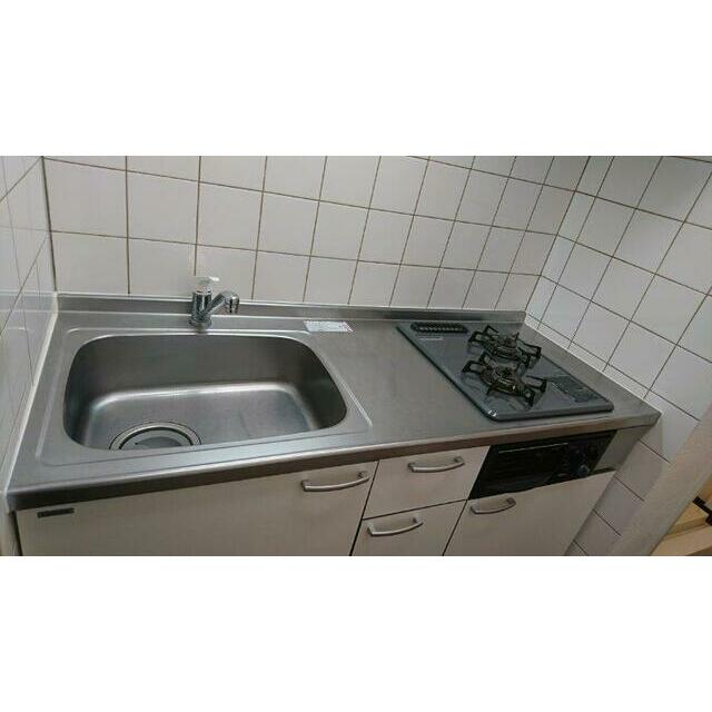 キッチン　2口コンロで使いやすい