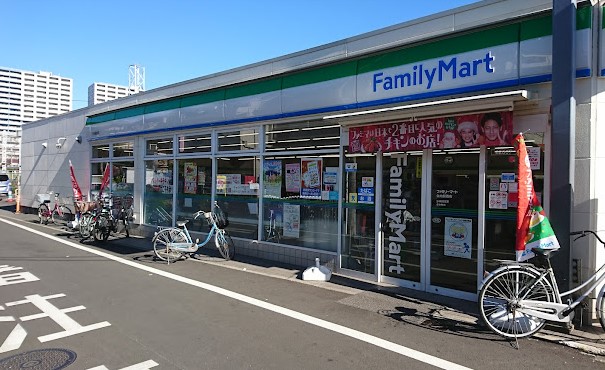 コンビニ　ファミリーマート 矢向駅西店（コンビニ）まで507m
