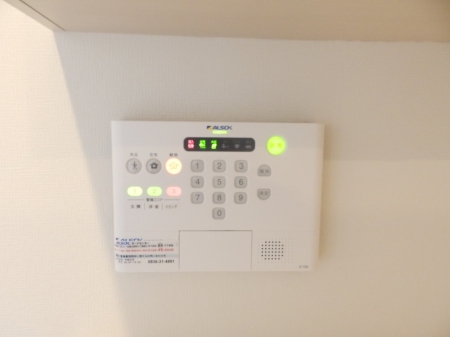 セキュリティ　ALSOKホームセキュリティ搭載