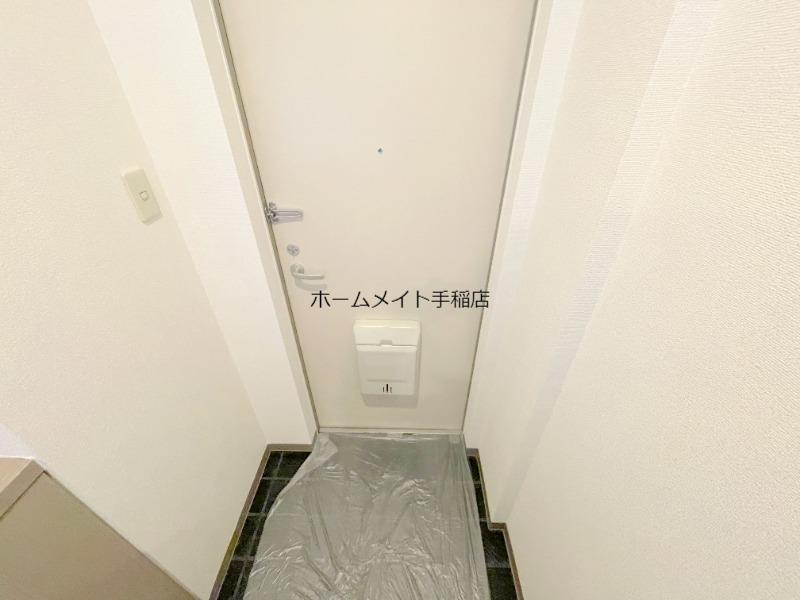 玄関　玄関スペース、シューズボックス付きです♪