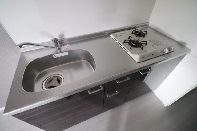 キッチン　2口コンロ