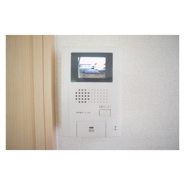 セキュリティ　不意の来客にも安心ですね