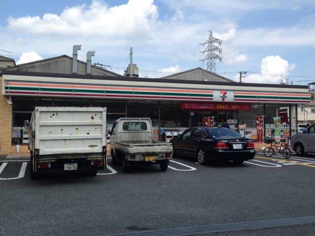 コンビニ　セブン‐イレブン 大阪加美北６丁目店（コンビニ）まで450m