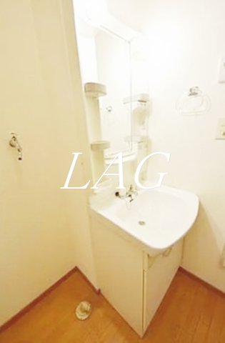 洗面設備　洗面台です。