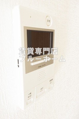 セキュリティ　モニター付きインターホン！