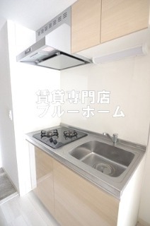 キッチン　2口コンロ付！