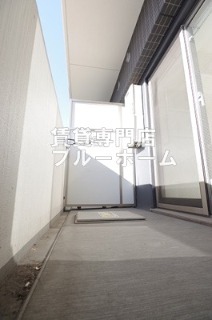バルコニー　エアコン付き！