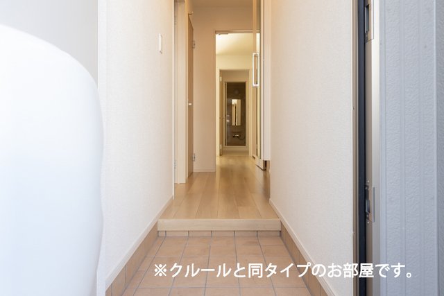 玄関　ゆったりとした玄関です