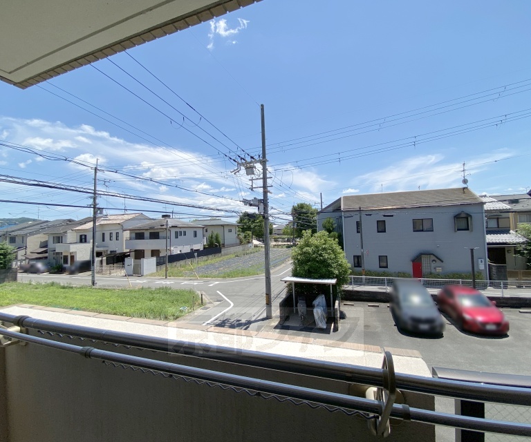 眺望　バルコニーからの景色です。