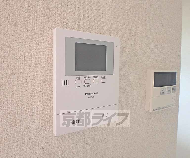 セキュリティ　モニターで来客確認できるので安心です。
