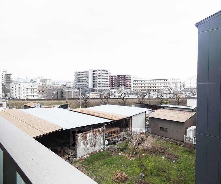 眺望　バルコニーからの室外風景。