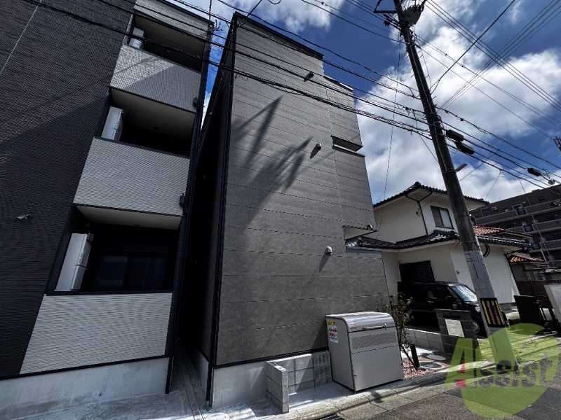 建物外観　仙台市宮城野区宮千代１丁目「杜の川テラス」