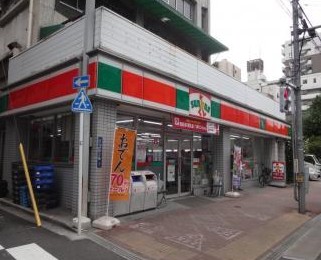 コンビニ　サンクス台東松が谷店（コンビニ）まで234m