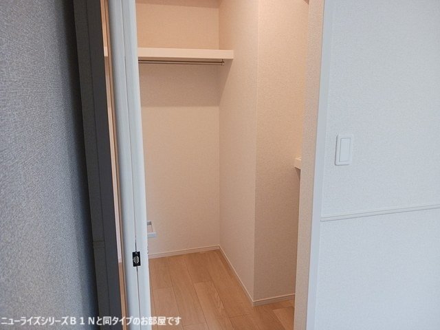 収納　同タイプのお部屋です（現況を優先します）※建築中
