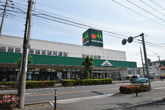 スーパー　ザ・ダイソー マルエツ草加稲荷店（スーパー）まで1205m