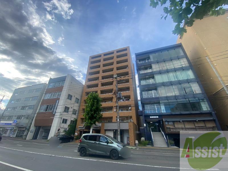 建物外観　札幌市中央区南三条西「ダイアパレス南３条」