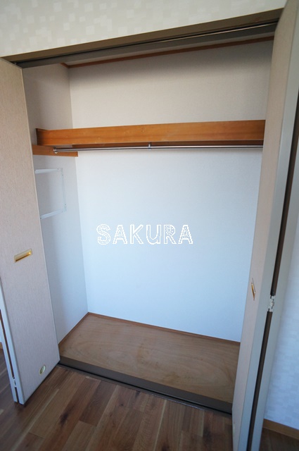 収納　お荷物の多い方でも安心のクローゼット付き♪