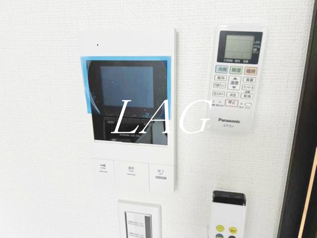 セキュリティ　モニター付インターホンです。
