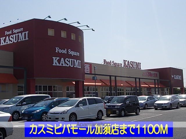 スーパー　カスミ加須店（スーパー）まで1100m