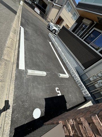 駐車場　眺望