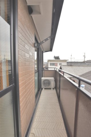 バルコニー　同施工会社、別物件お写真です。ご参考までにご覧ください。