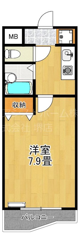 ピュール絆の間取り写真