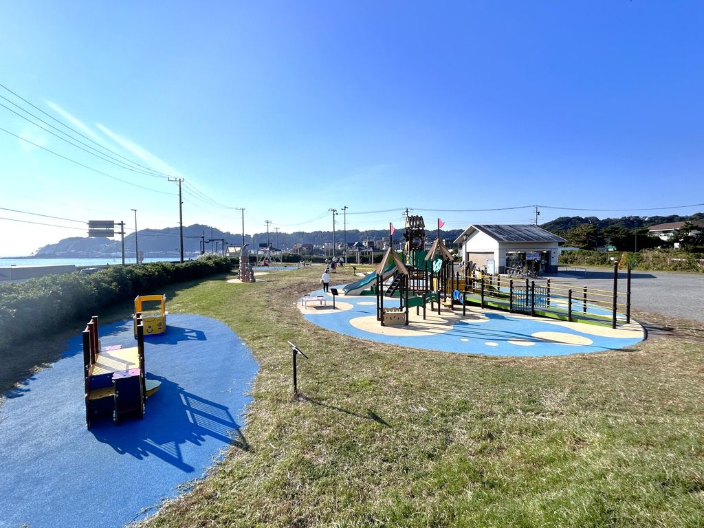 公園　鎌倉海浜公園 由比ガ浜地区（公園）まで350m