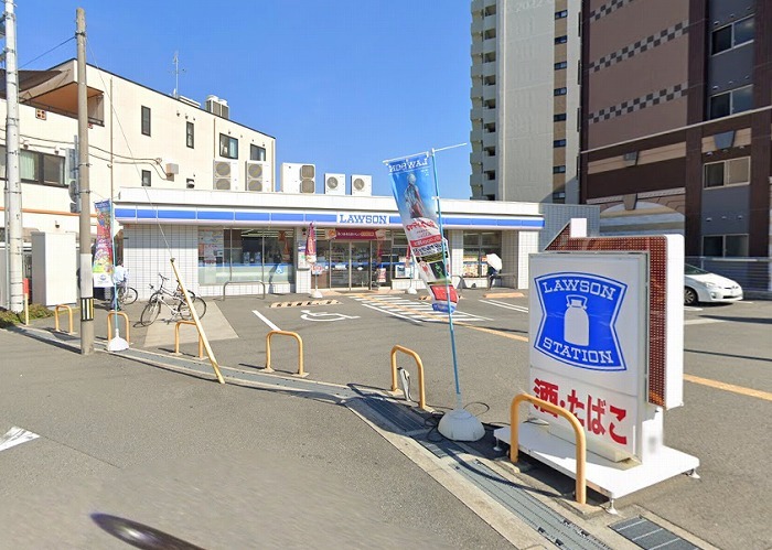 コンビニ　ローソン 阪急崇禅寺駅前店（コンビニ）まで606m