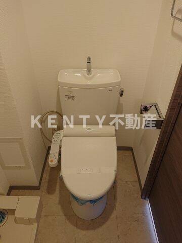 トイレ　ゆったりとした空間のトイレです