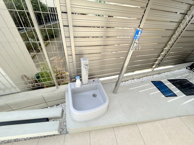 その他　★ペット専用足洗い場★