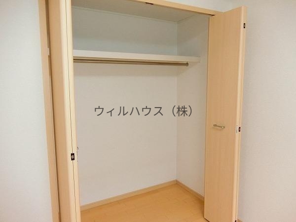収納　クローゼット！