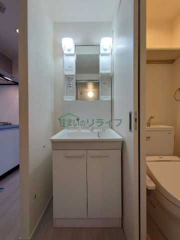 洗面設備　※参考写真　他部屋の写真となります。