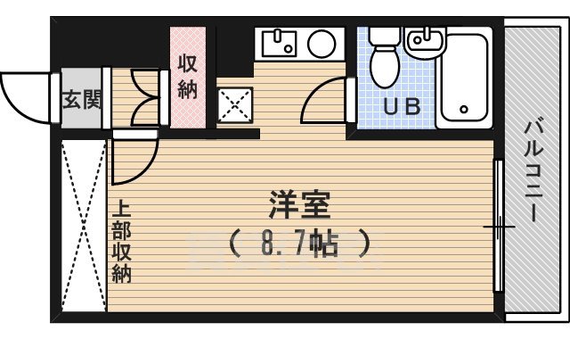グレーシー西ノ京の間取り写真