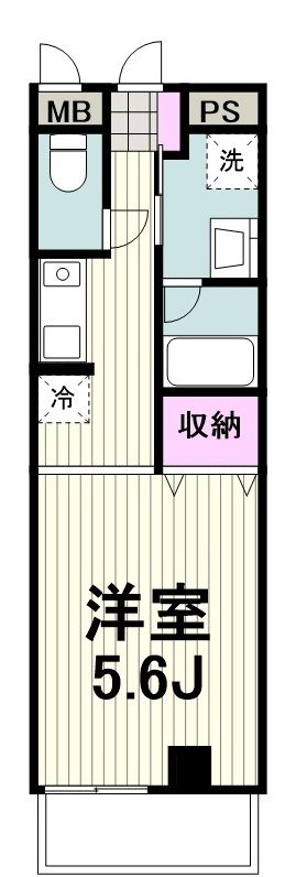 ランドワールド仲町台の間取り写真