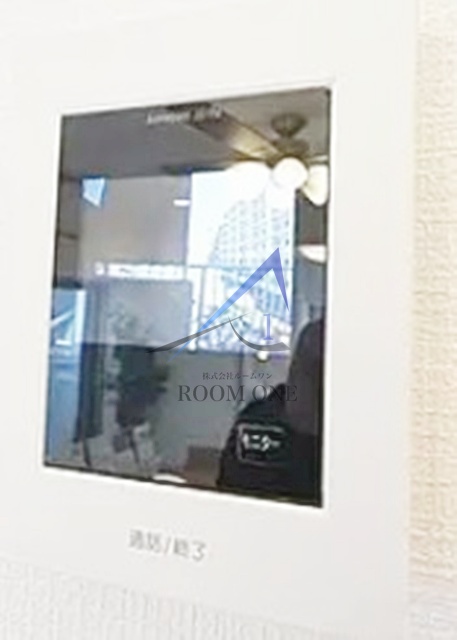 セキュリティ　モニター付きインターホンです。