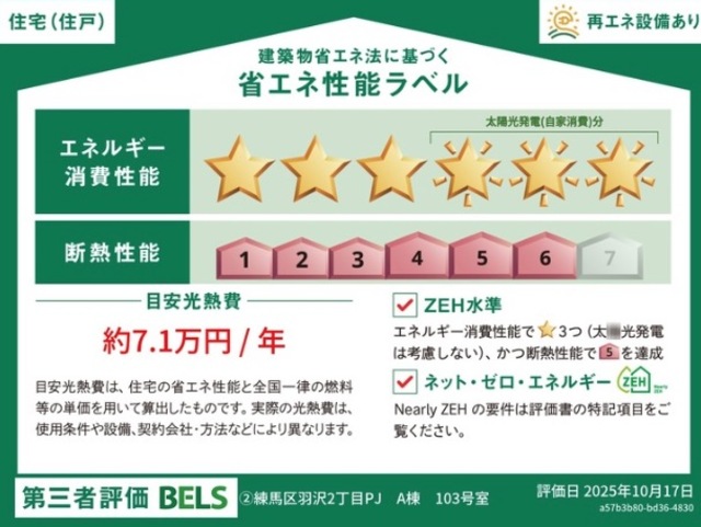 省エネ性能ラベル