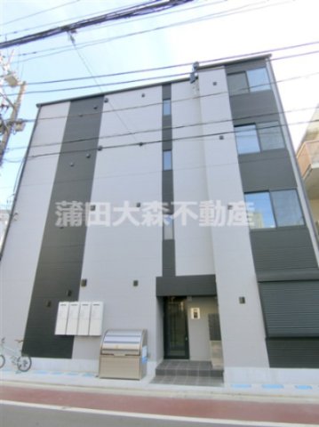 建物外観　2023年1月築　鉄骨造地上4階建て　総戸数12戸ペット可イ