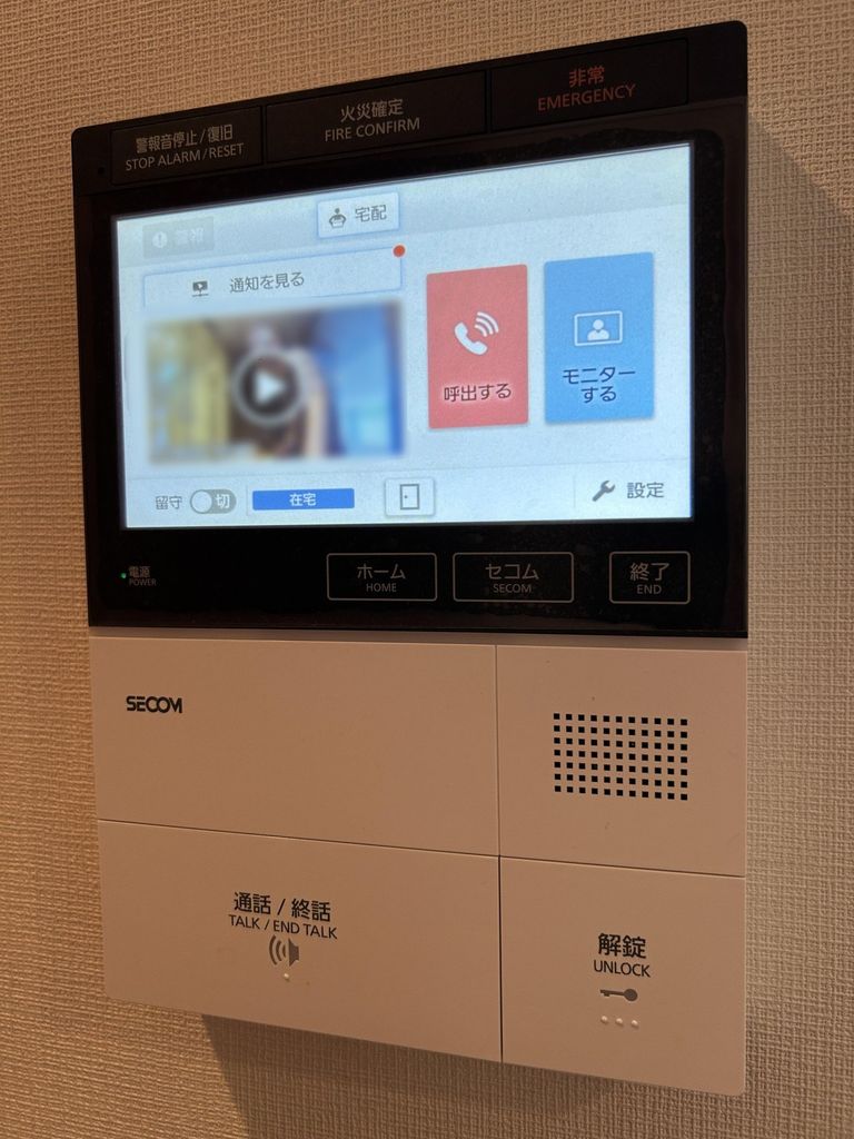 セキュリティ　TVモニタ付インターホン
