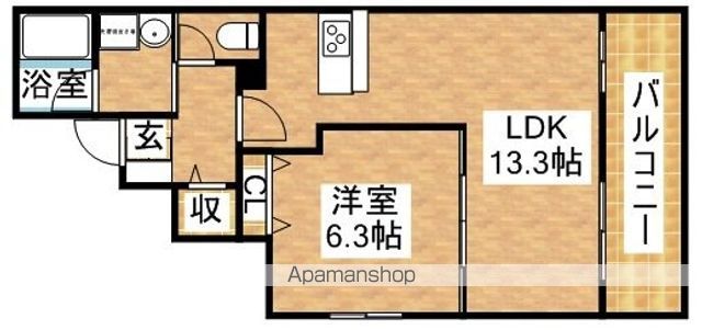 阪急神戸線 十三駅 徒歩5分 10階建 築12年の間取り写真