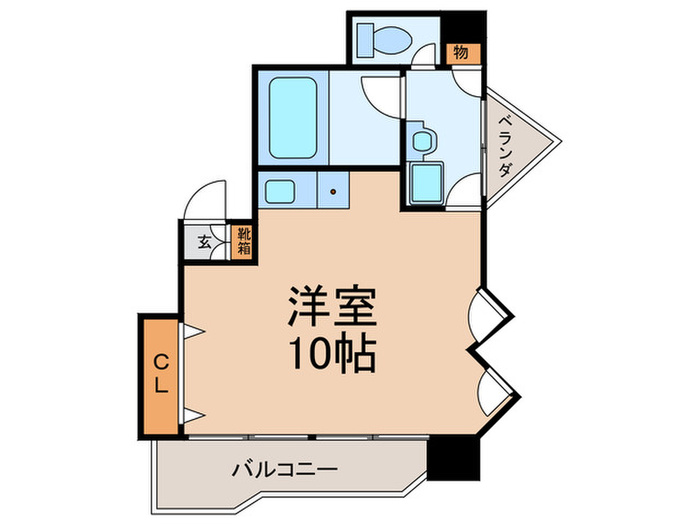 久保マンションの間取り写真
