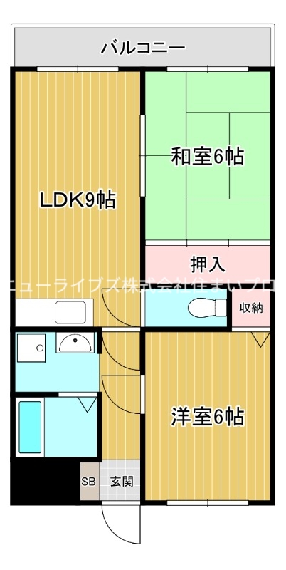 プライムハイムの間取り写真