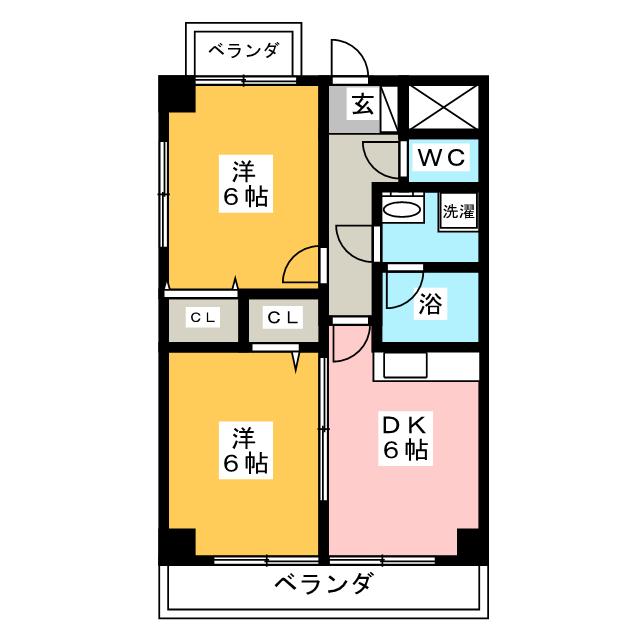 ラピス登戸の間取り写真